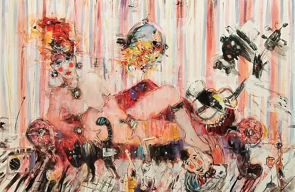 Dariusz Grajek, , Acrylic painting, Oil painting - canvas, 120 x 80