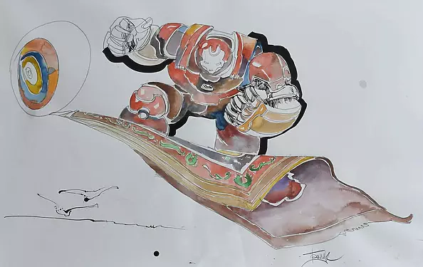 Roman Bonchuk - On a Flying Carpet