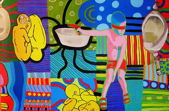 Marcin Painta - He and a small handgun