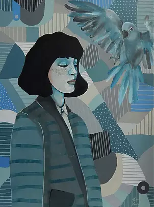 Marcin Painta - She in grays 1