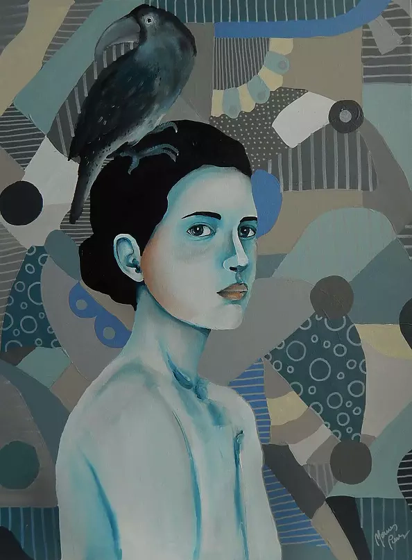 Marcin Painta - She in grays 2