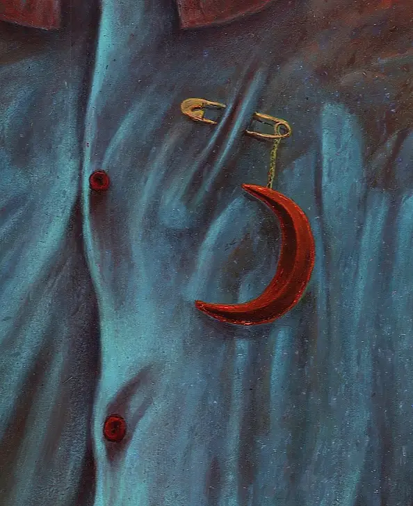 Krzysztof Polaczenko, Oni, Obraz akrylowy - płyta, 90 x 100