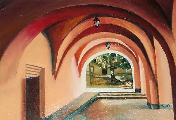 Marek Sabat - Opatów podcienia