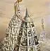 Tomasz Sętowski, Babysitter many stories, Oil painting - canvas, 100 x 140