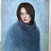 Joanna Ordon, Opowieść w kolorze blue, Obraz olejny - deska, płyta, 60 x 80