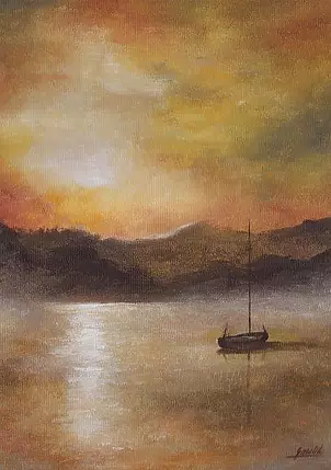 Ewa Gawlik - Pomarańczowy zachód