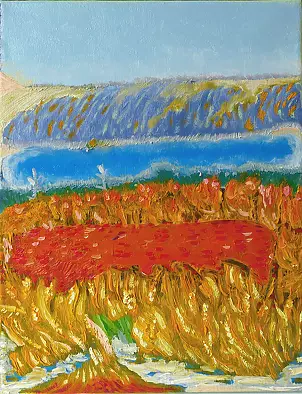 Elżbieta Goszczycka - Orange field