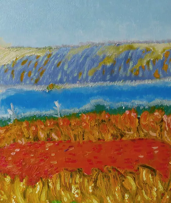 Elżbieta Goszczycka - Oranżowe poletko