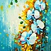 Olha Darchuk - Orchid white and blue