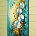 Olha Darchuk - Orchid white and blue