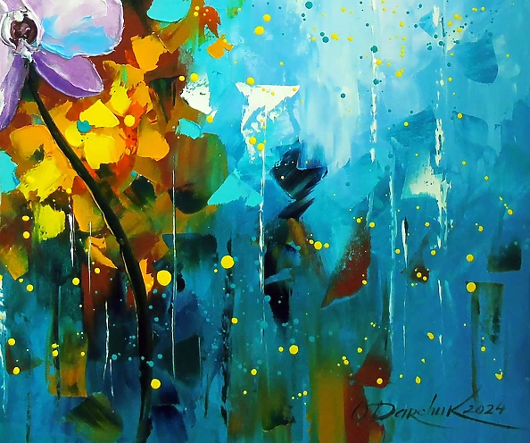 Olha Darchuk - Orchid white and pink