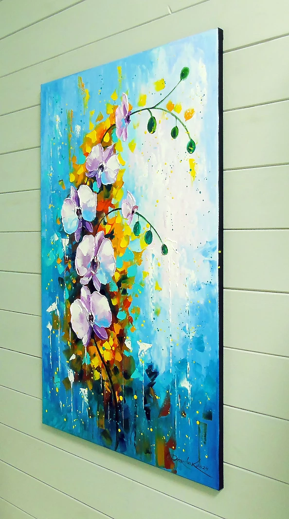 Olha Darchuk - Orchid white and pink