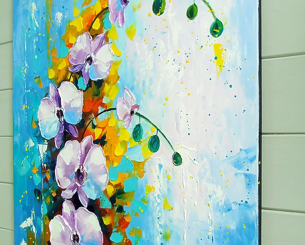 Olha Darchuk - Orchid white and pink
