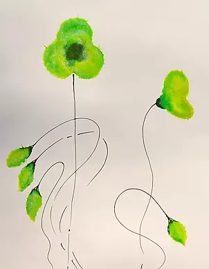 Rachel McCullock - Oriental Poppies II