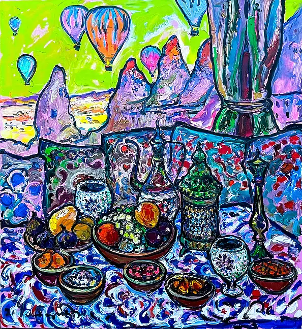Andrey Chebotaru - Oriental still life
