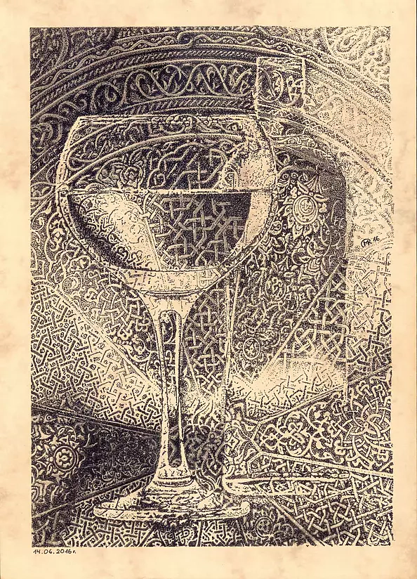 Maciej Kalinowski - Ornament in glass
