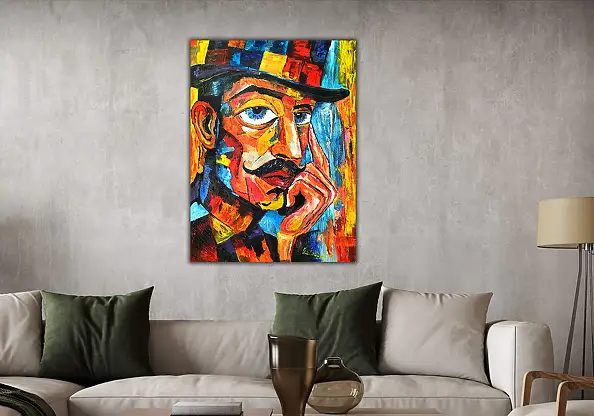 Grzegorz Zalewski, Original Acrylic Painting 100x70 – Contemporary Art, Acrylic painting - canvas, 70 x 100