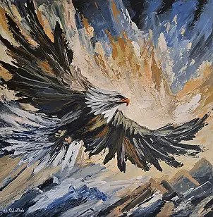 Monika Palichleb - Eagle in flight