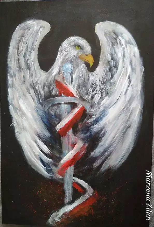 Marzena Zdun - Eagle with Polish