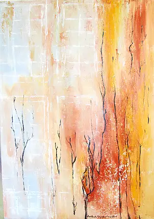 Barbara Przyborowska, Estate, Acrylic painting - canvas, 50 x 70