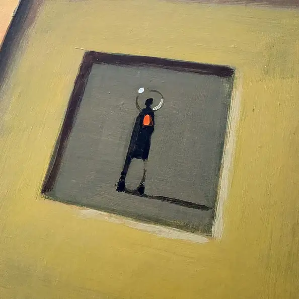 Sebastian Garyantesiewicz, L'ultimo punto di riferimento, Dipinto acrilico - , 60 x 60
