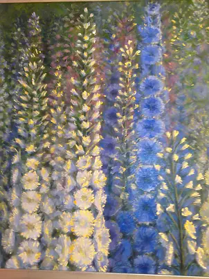 Joanna Brzostowska - Delphiniums