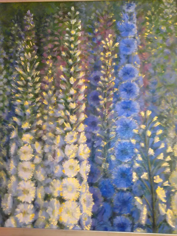 Joanna Brzostowska - Delphiniums