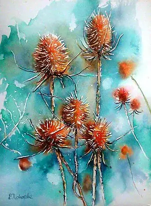 Krystyna Piotrowska - thistles