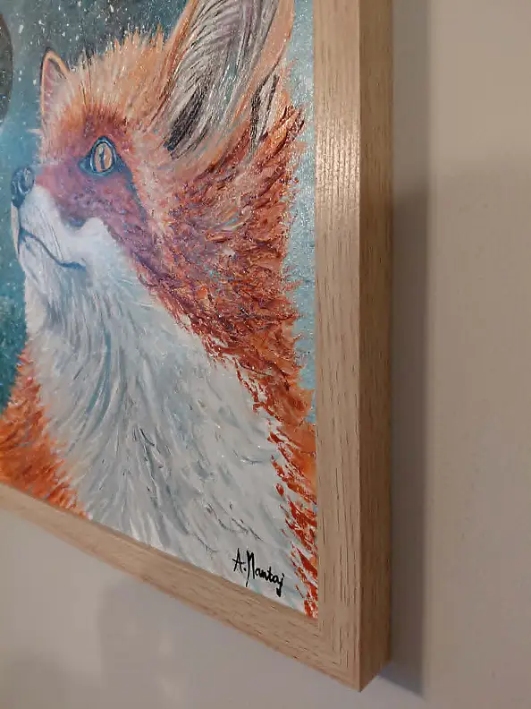Agnieszka Mantaj, Domestizierung, Acrylgemälde - Platte, 40 x 50