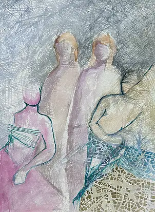 Anna Lupa Suchy, Proprio così, Acquerelli - carta, 20 x 29