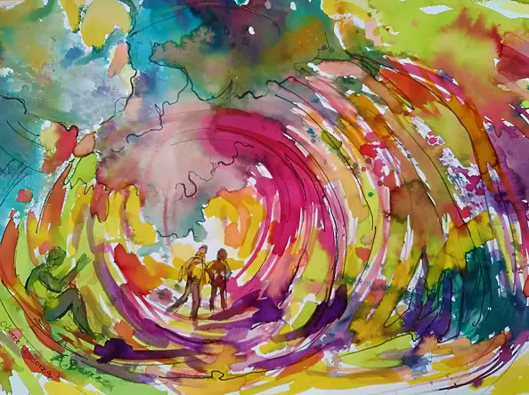 Anna Borcz - Otoczeni zorzą polarną