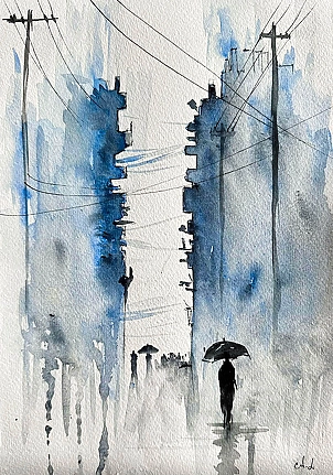 Adriana Laube - "Wrapped in Rain"