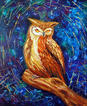 Olha Darchuk - Owl