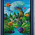 Roch Urbaniak, Segnali di primavera, Dipinto acrilico - tela, 50 x 70