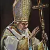 Damian Gierlach - Papst Benedikt XVI Portrait-Ölgemälde Damian Gerlach