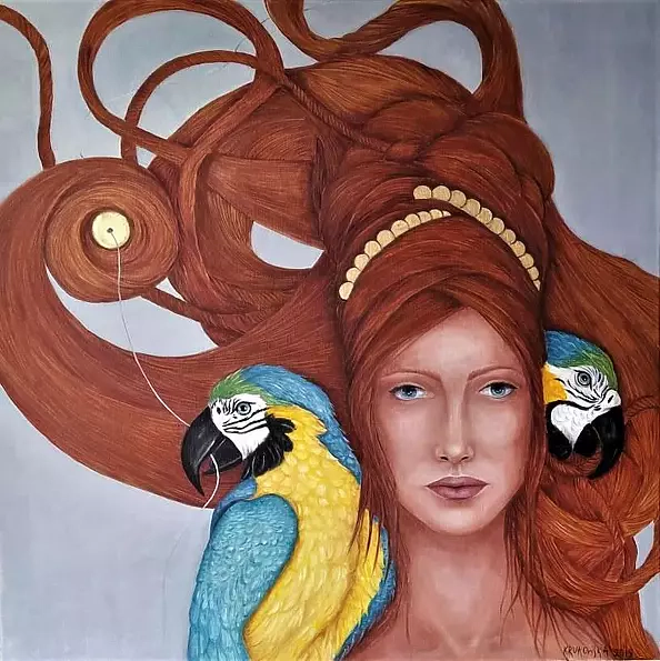EWA KRUKOWSKA - PARROTS