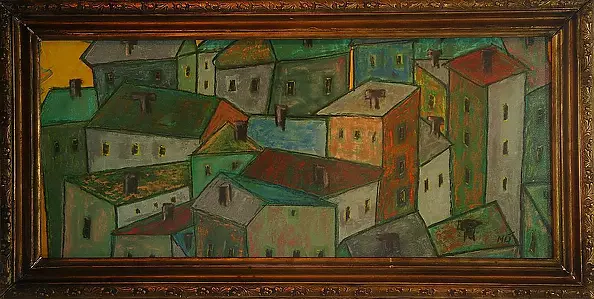 Tomasz Motłoch - pastel CITY