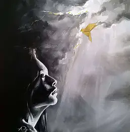 Anna Perek-Sobierajska, , Acrylgemälde - Leinwand, 60 x 80