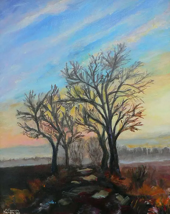 Małgorzata Marzęta -  PEJZAŻ JESIENNY