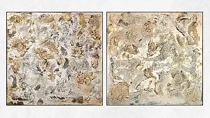 Tetiana Stelmakh - PIASKI CZASU dyptyk