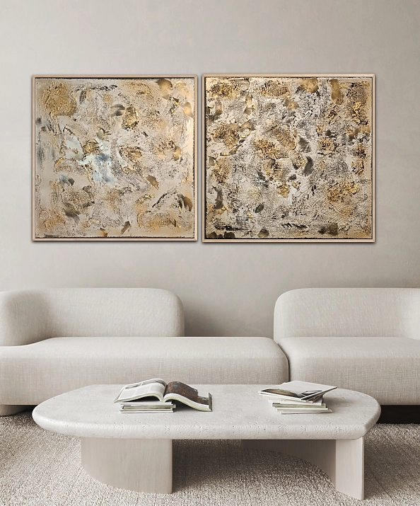 Tetiana Stelmakh - PIASKI CZASU dyptyk