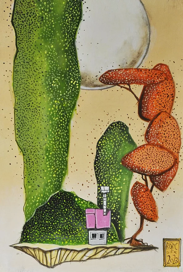 Dariusz Franciszek Różyc - ''PINKU'' cykl ''Na skraju lasu''