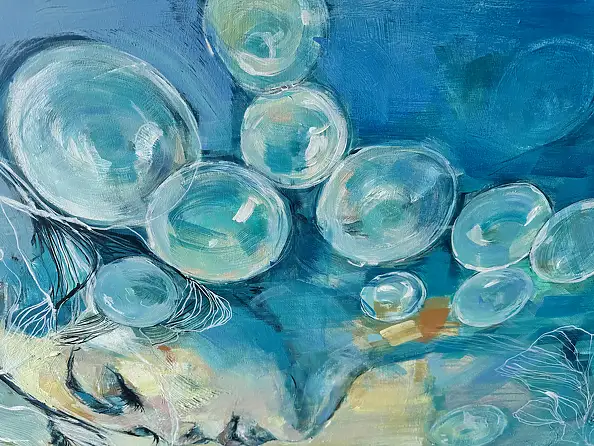 Sylwia Kalinowska, FOLLOW YOUR INNER SPIRIT, Oil painting - canvas, 70 x 100