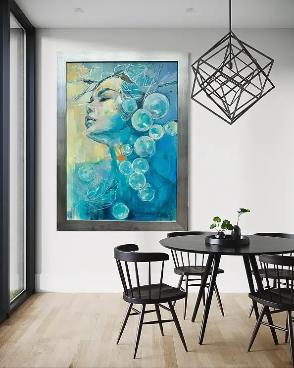 Sylwia Kalinowska, FOLLOW YOUR INNER SPIRIT, Oil painting - canvas, 70 x 100