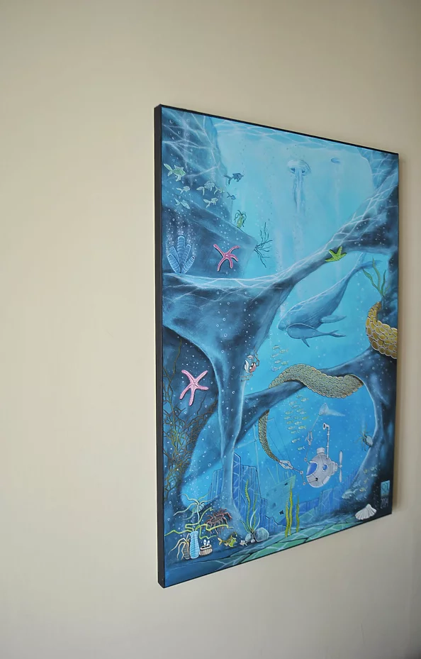 Dariusz Franciszek Różyc - ''PODWODNA PRZYGODA'' cykl ''Łapacze Potworuff''