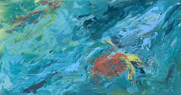 Beata Van Wijngaarden - POD PRĄD z cyklu ŻYCIE WODNE