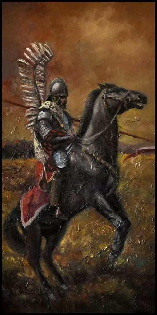 Damian Gierlach - POLISH Hussar Hussars Painting image GIERLACH