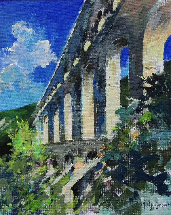 Jerzy Martynów - PONT DU GARD - PROWANSJA