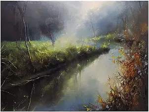 Hubert Jabłoński - MORNING ON THE RIVER