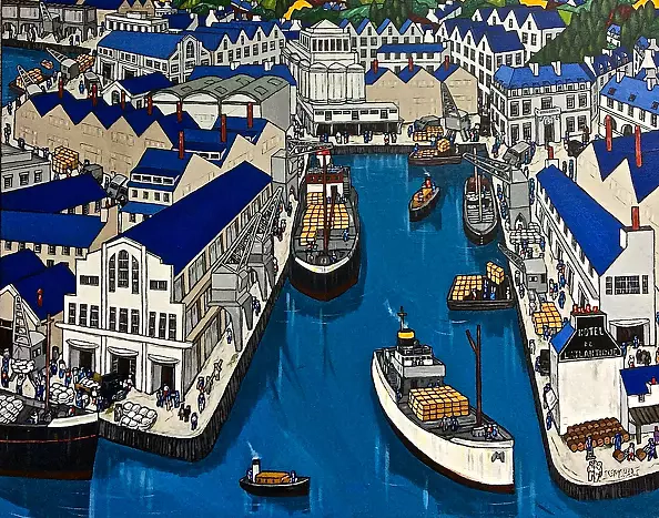 Bruno Tremohars - PORT IN ATLANTIC